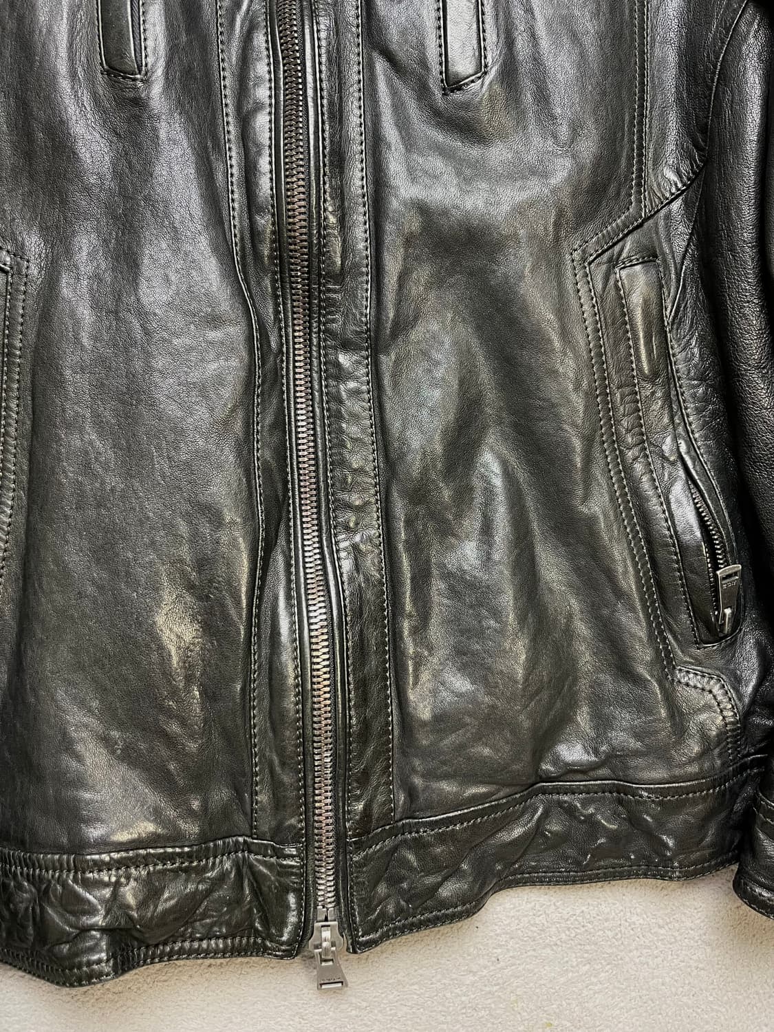 [105] AND Z 앤드지 양가죽자켓 - 라이더자켓 상품이미지10