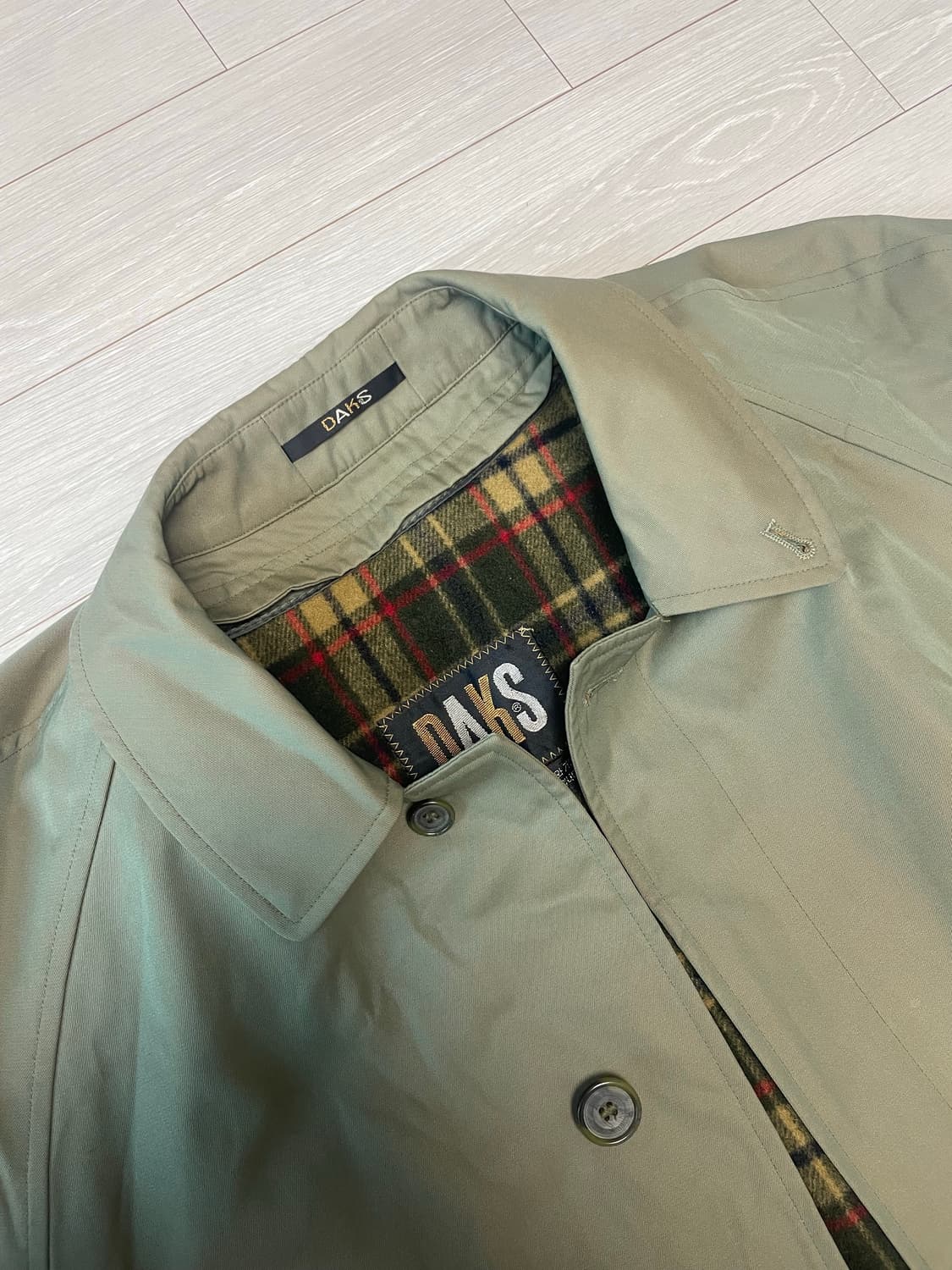 닥스 80년대 싱글 트렌치코트 상품이미지1