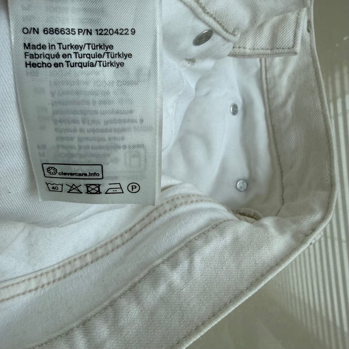 [32] COS RIDER 와이드 레그 진 상품이미지4