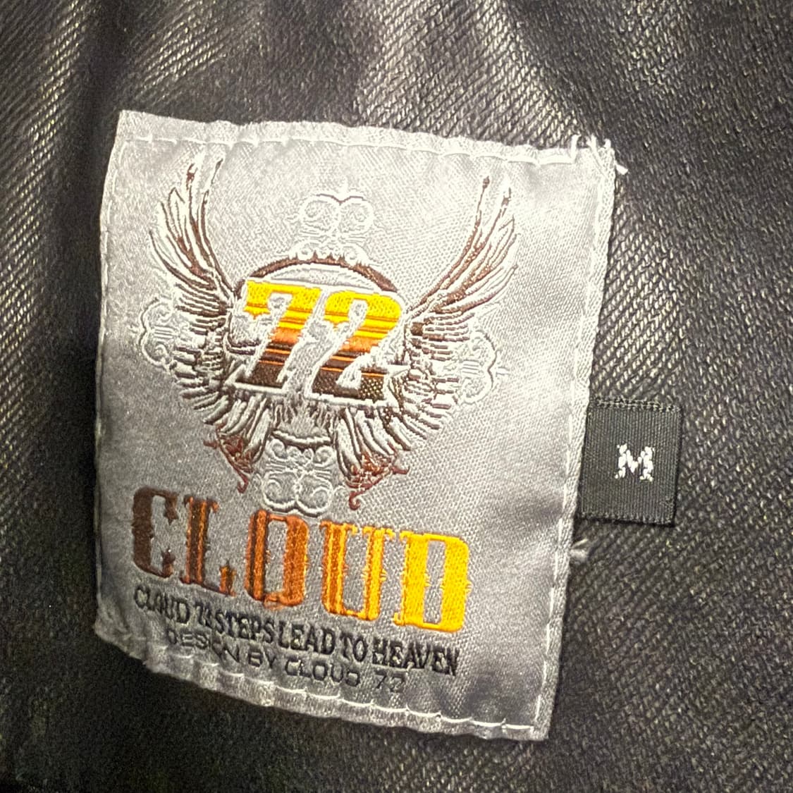 [정품/M] 클라우드72 모터사이클 블루종자켓 상품이미지6