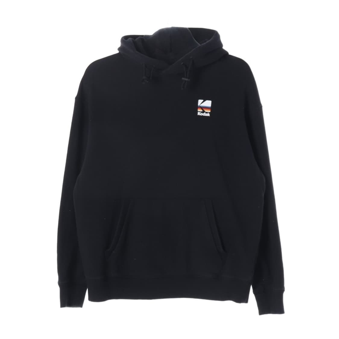 코닥 레인보우 빅로고 후드티 블랙 S 상품이미지1