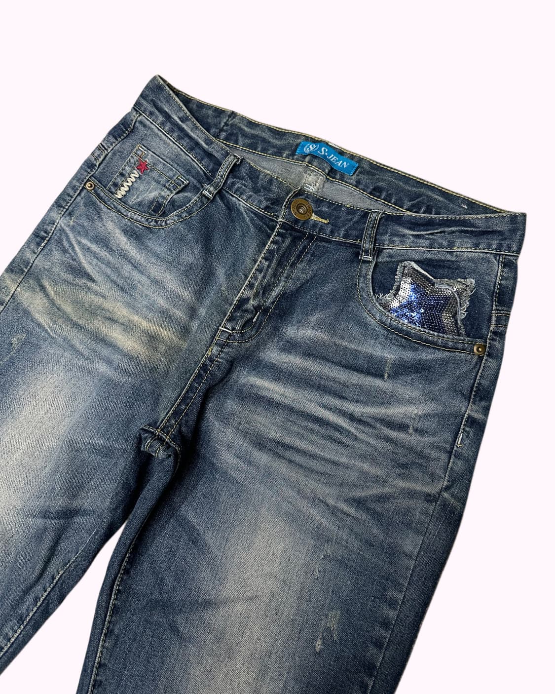 kitsch star spangle capri jean 상품이미지3