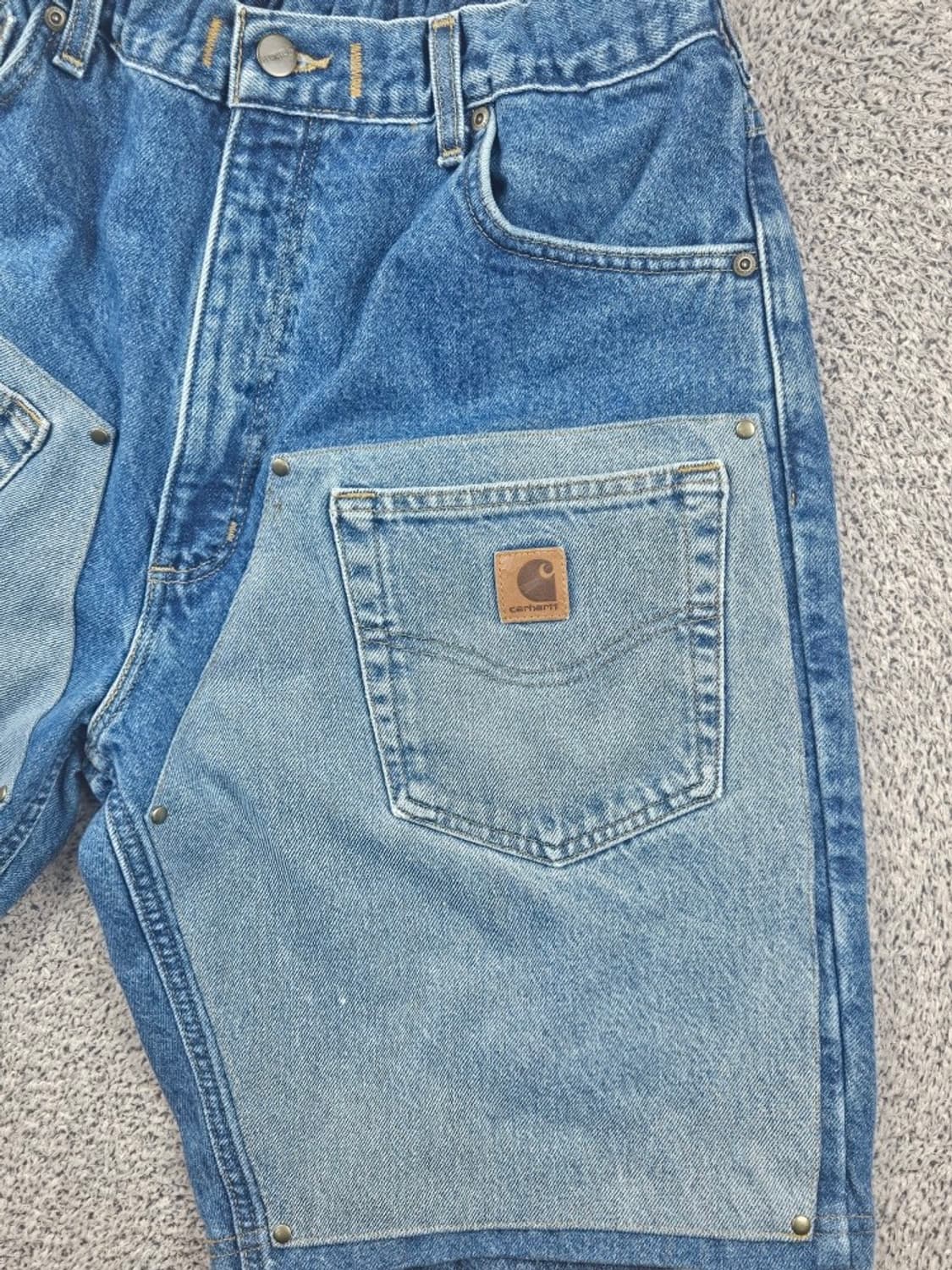 칼하트 데님 워크 쇼츠 반바지 커스텀 ( 38" ) / 12016 상품이미지6