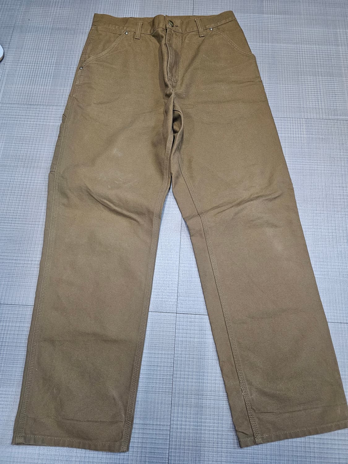 칼하트 워크팬츠 브라운 바지 상품이미지1