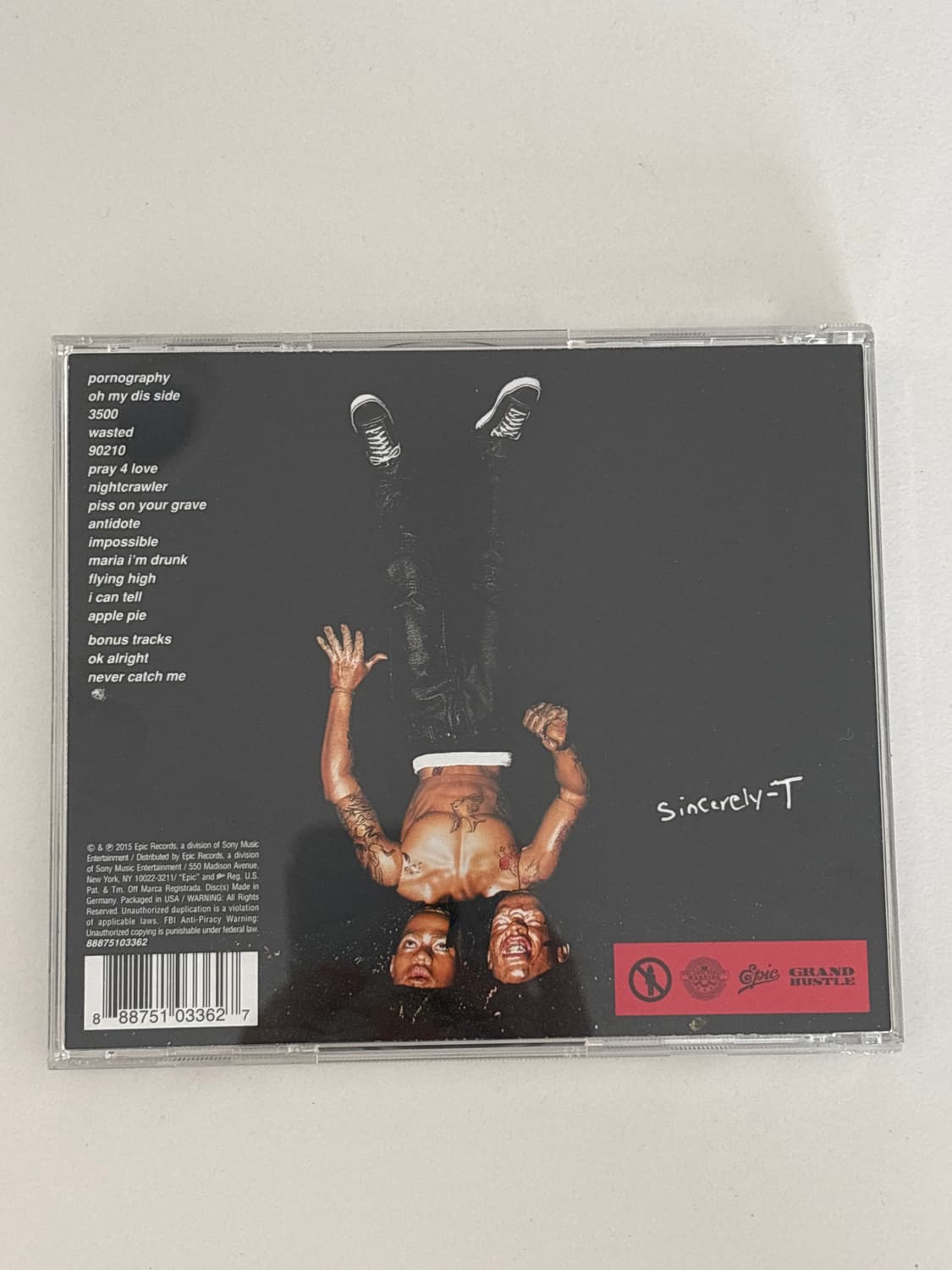 트레비스 스캇 rodeo 앨범 cd 상품이미지3