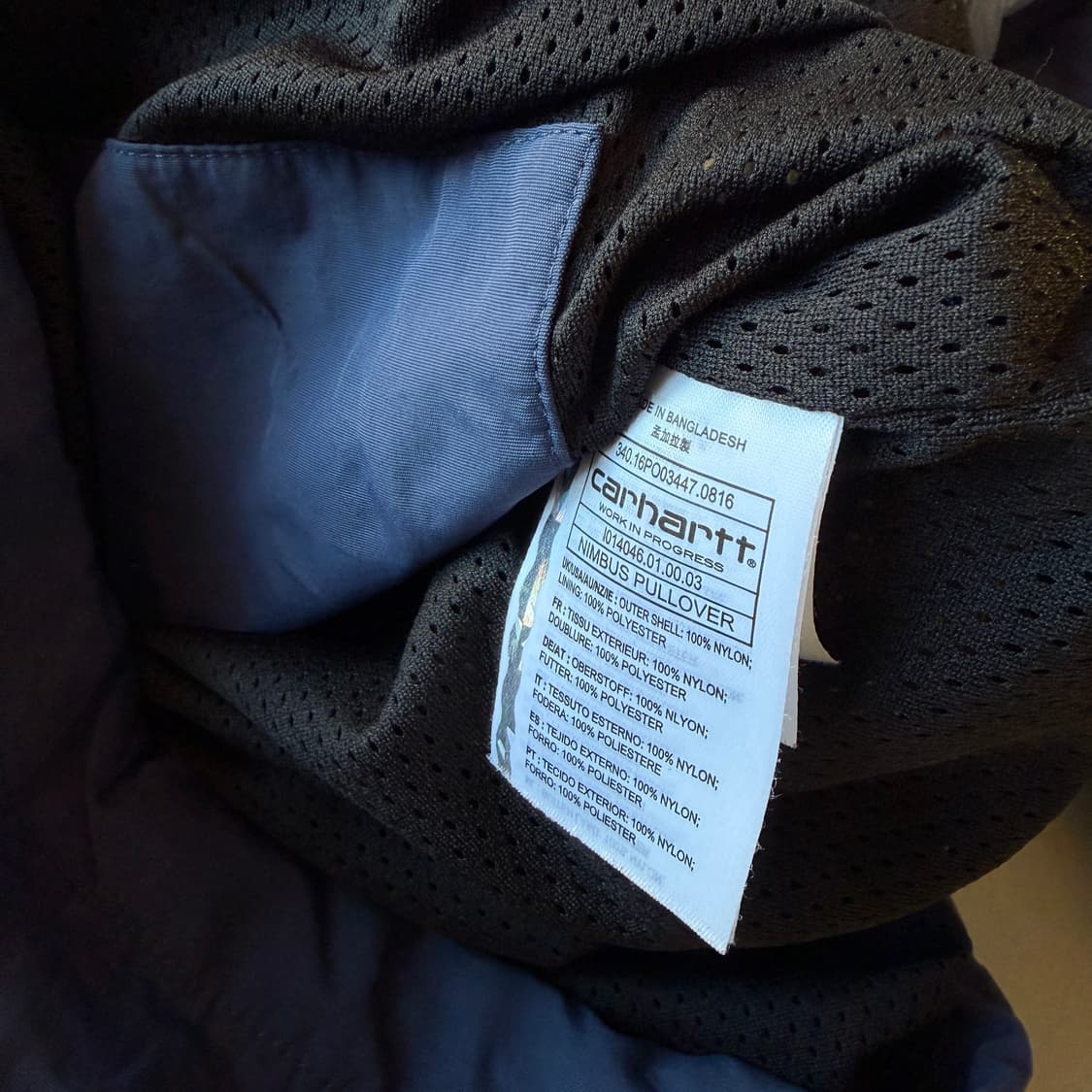 칼하트 님부스 풀오버 아노락 상품이미지5