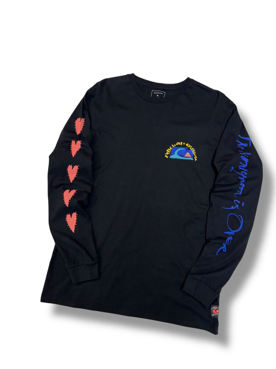 퀵실버 x 피터웹 아트시리즈 롱슬리브 티셔츠 (M)    상품이미지4