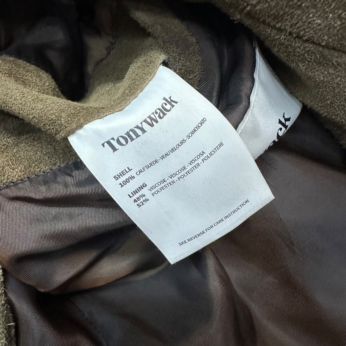 토니웩 스웨이드 자켓 상품이미지8