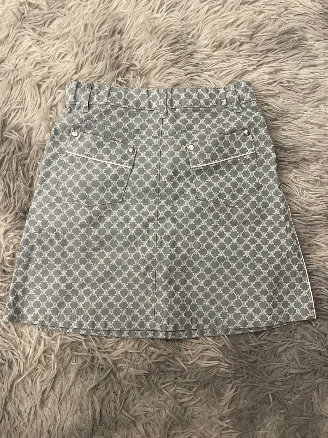 셀린느 키즈 데님 스커트 치마 120 상품이미지3