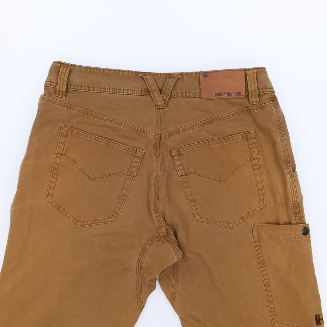 [30x32] 할리데이비슨 남성 더블니 자수 카고 팬츠 바지 N6919 상품이미지3