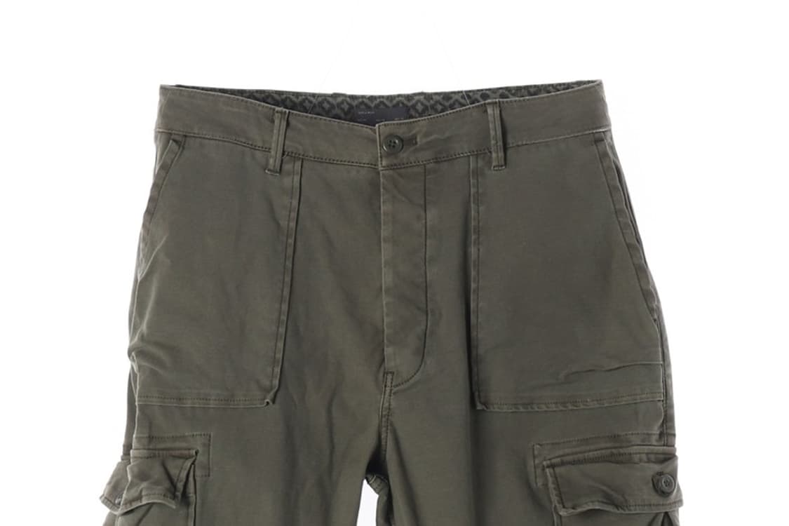 자라 맨 멀티 포켓 유틸리티 카고 팬츠 카키 상품이미지3