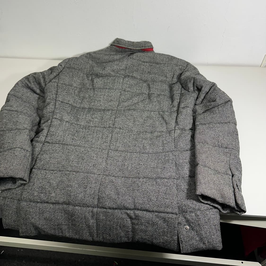 S 타미힐피거 헤링본 블레이져 패딩점퍼 상품이미지5