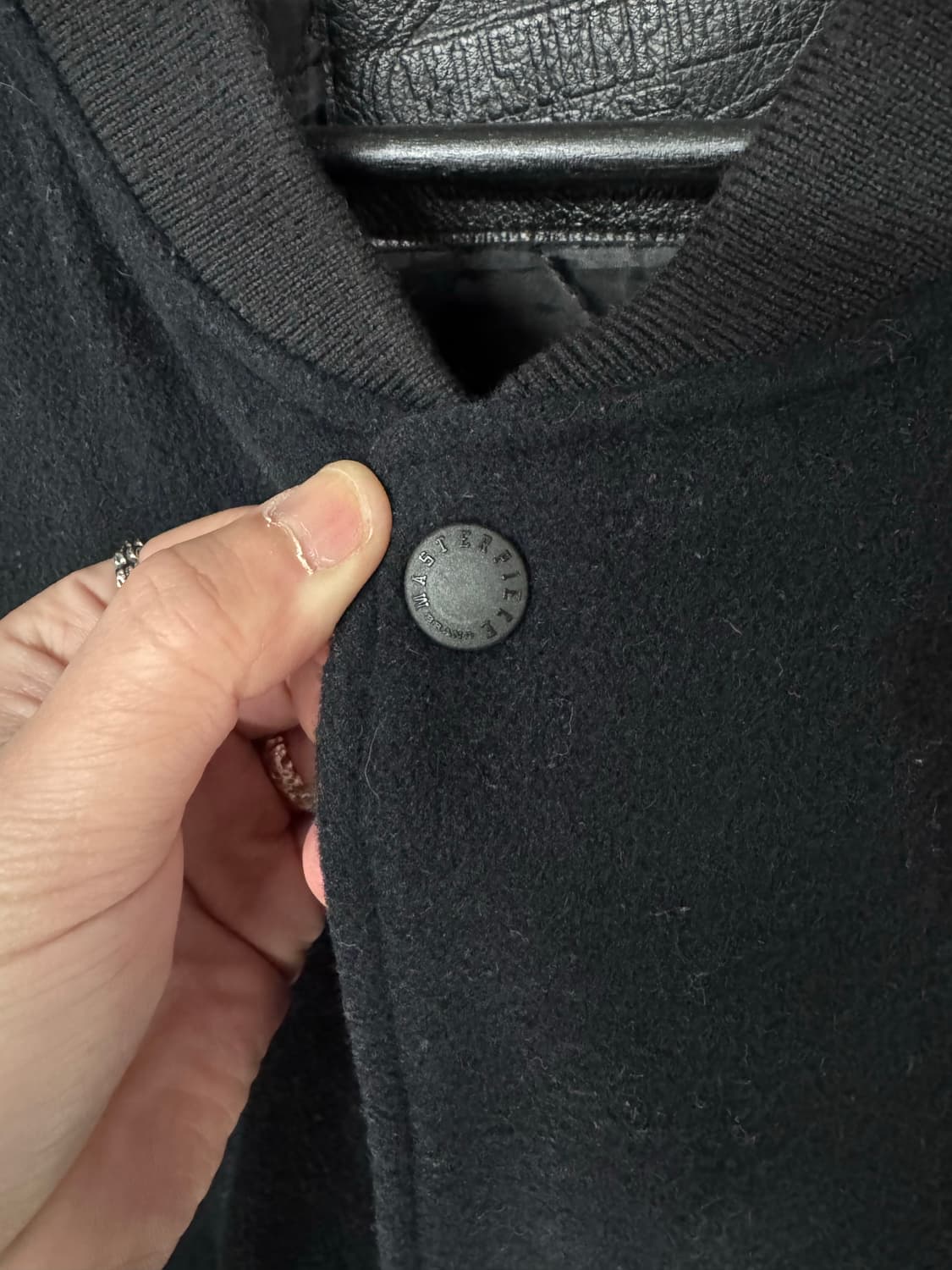 마스터피스 레더암 울 바시티 자켓  상품이미지6