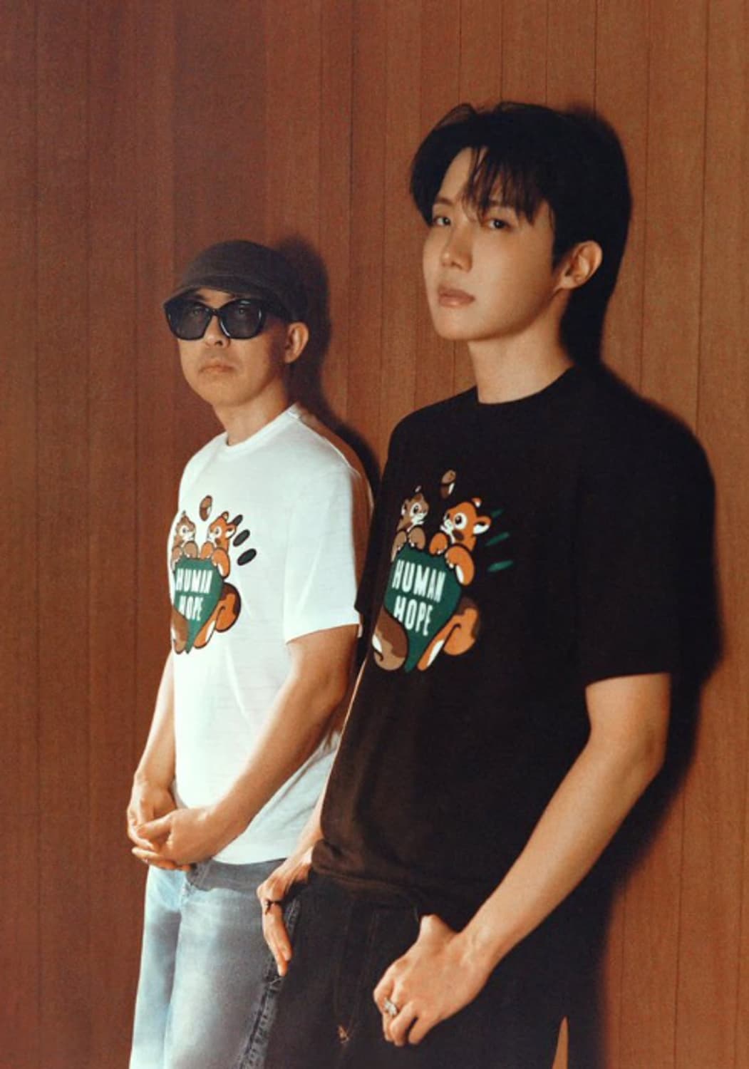 [3XL] 휴먼메이드 휴먼호프 제이홉 티셔츠 블랙 상품이미지4