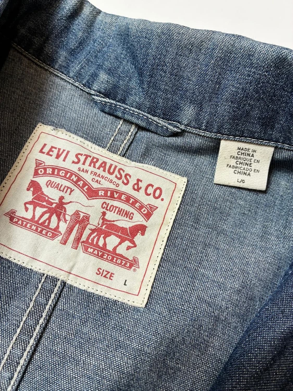 리바이스 00's 레드탭 데님 코치 자켓 PN8925 상품이미지7