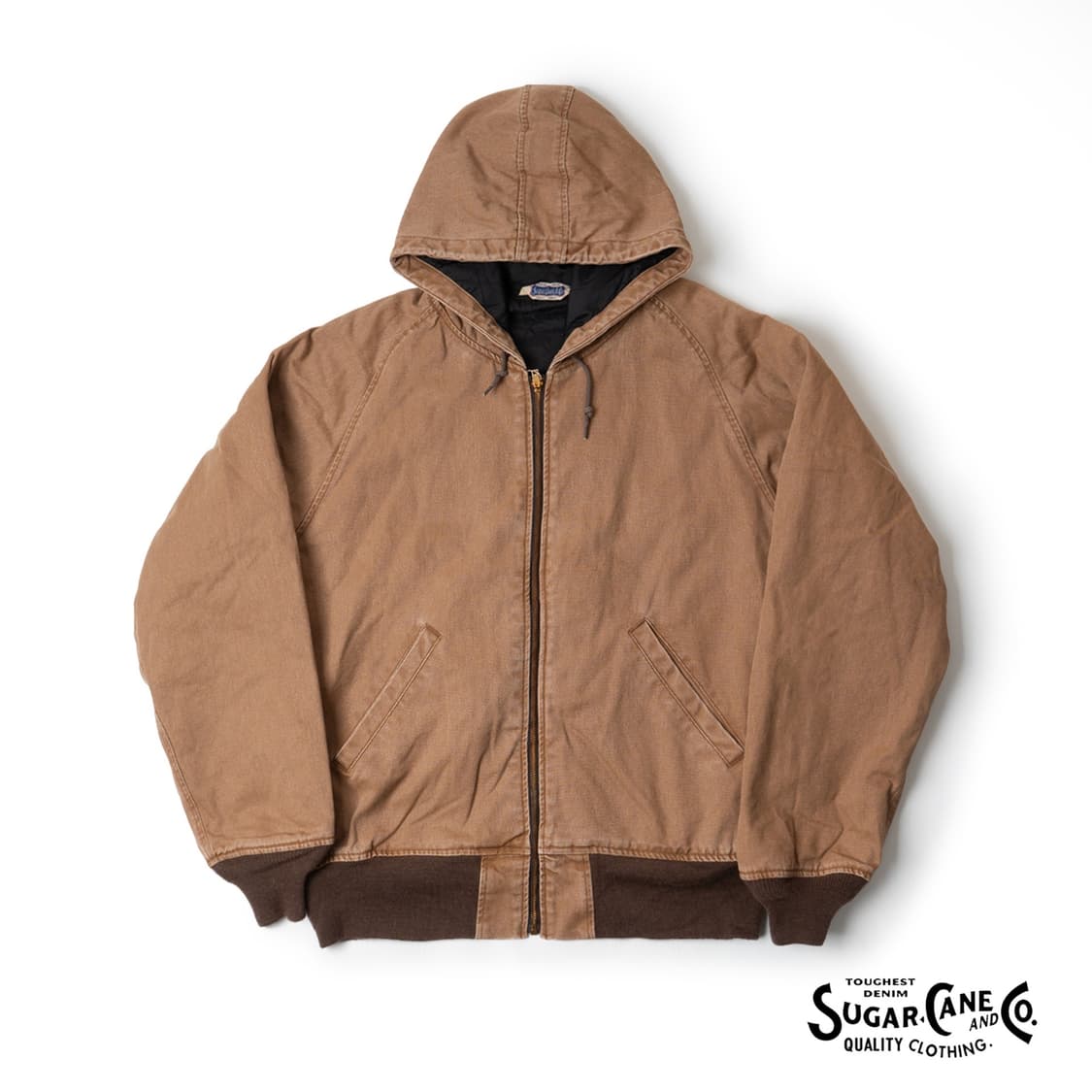 슈가케인 24fw 코튼 덕 캔버스 페디드 워크 파카 상품이미지10