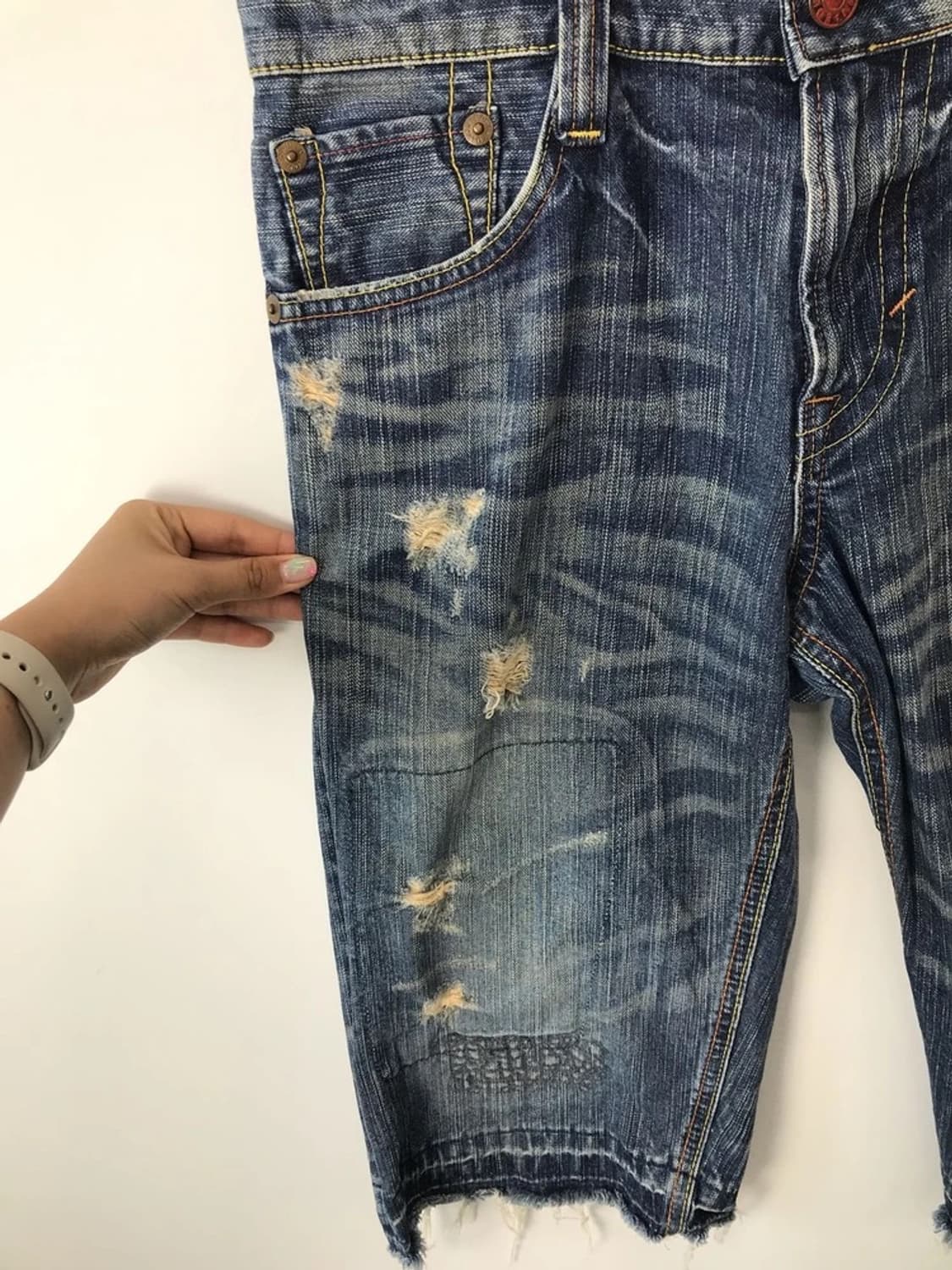 EDWIN Blue Trip 503 Denim Shorts 상품이미지7