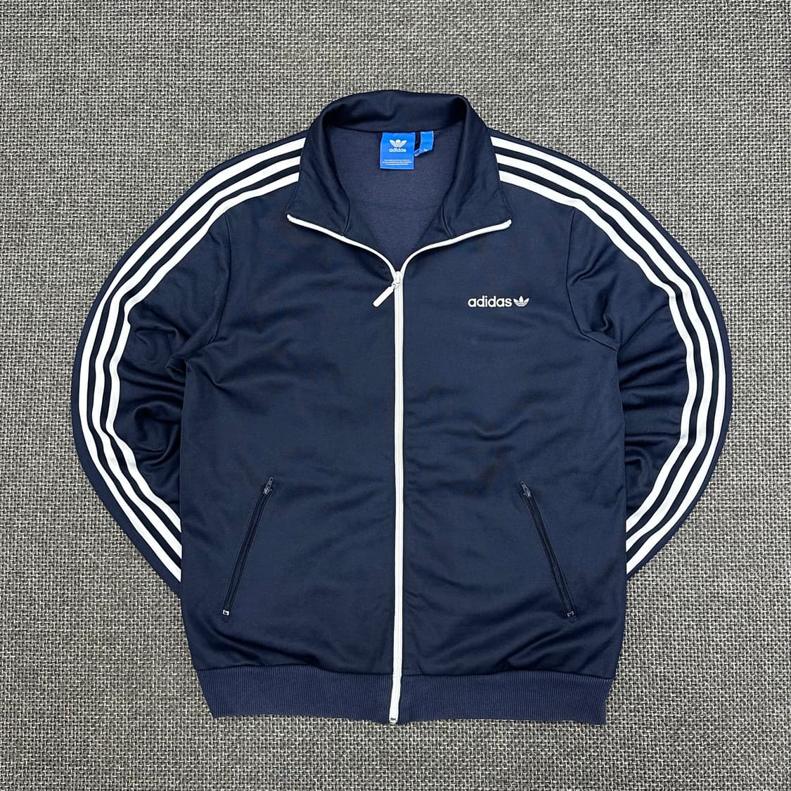 아디다스 구형 베켄바우어 네이비 빈티지 져지 110 상품이미지2