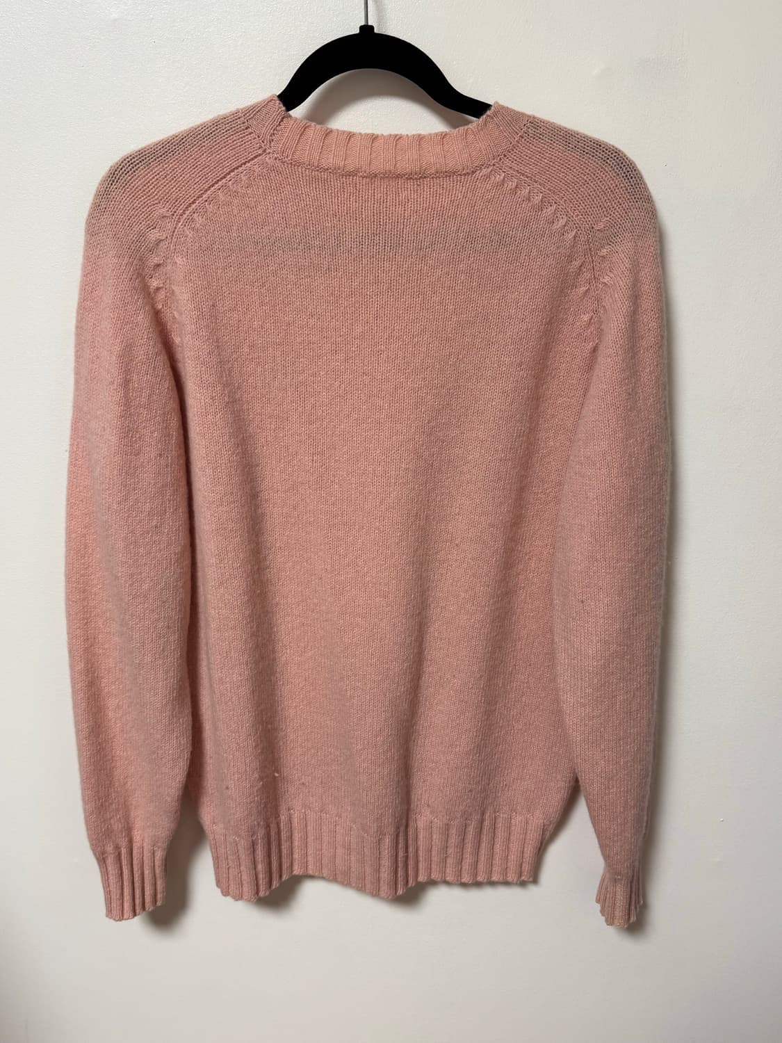 빈티지 폴로 핑크 니트 상품이미지2