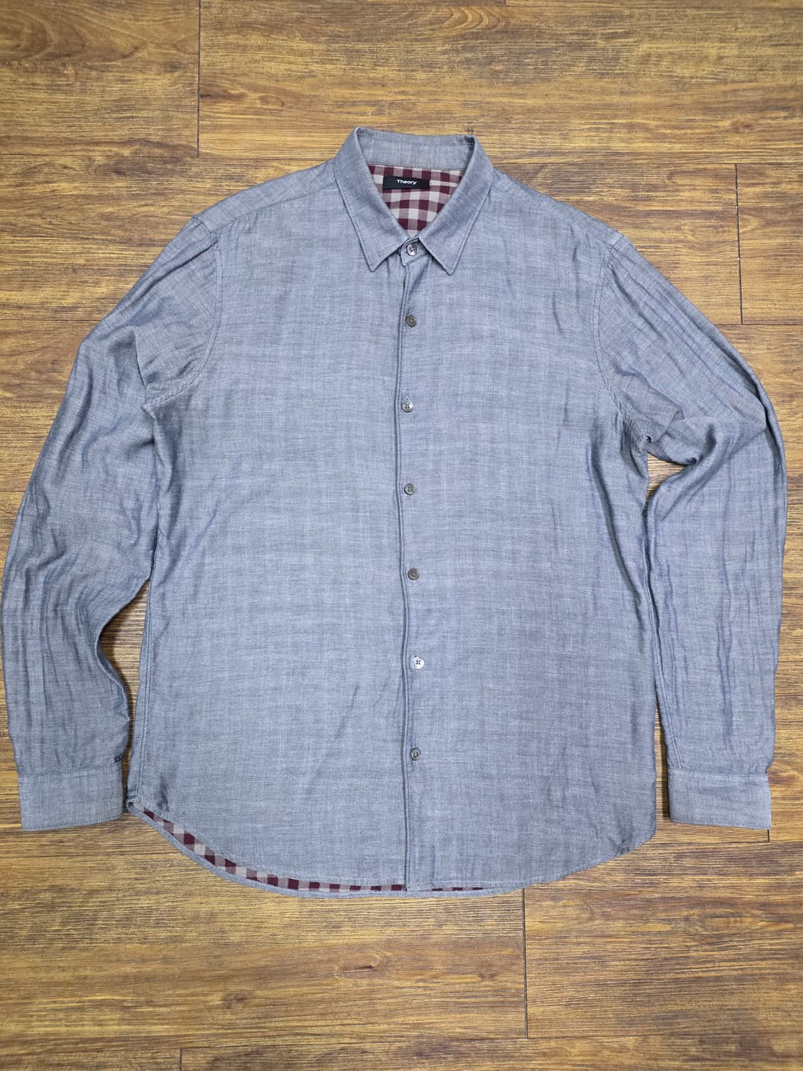 띠어리 블루톤 셔츠 상품이미지1