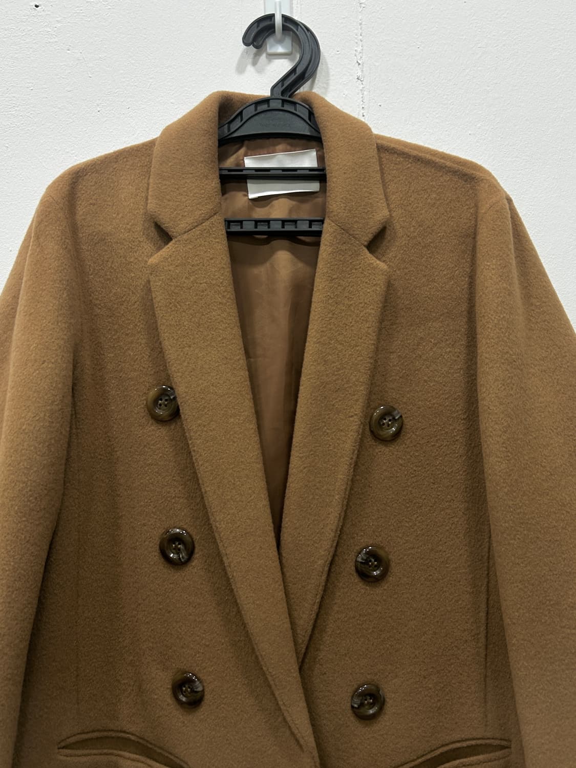 Le 르 오픈 더블버튼 롱코트 상품이미지3