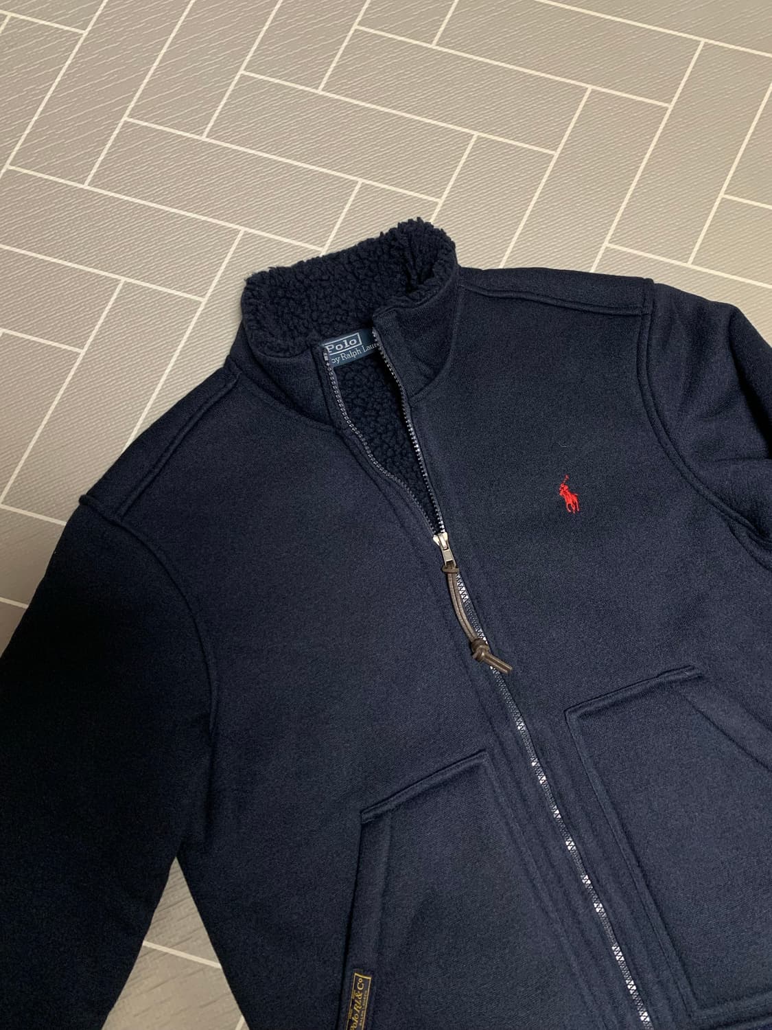 폴로 플리그 쉐르파 양털 자켓 상품이미지2