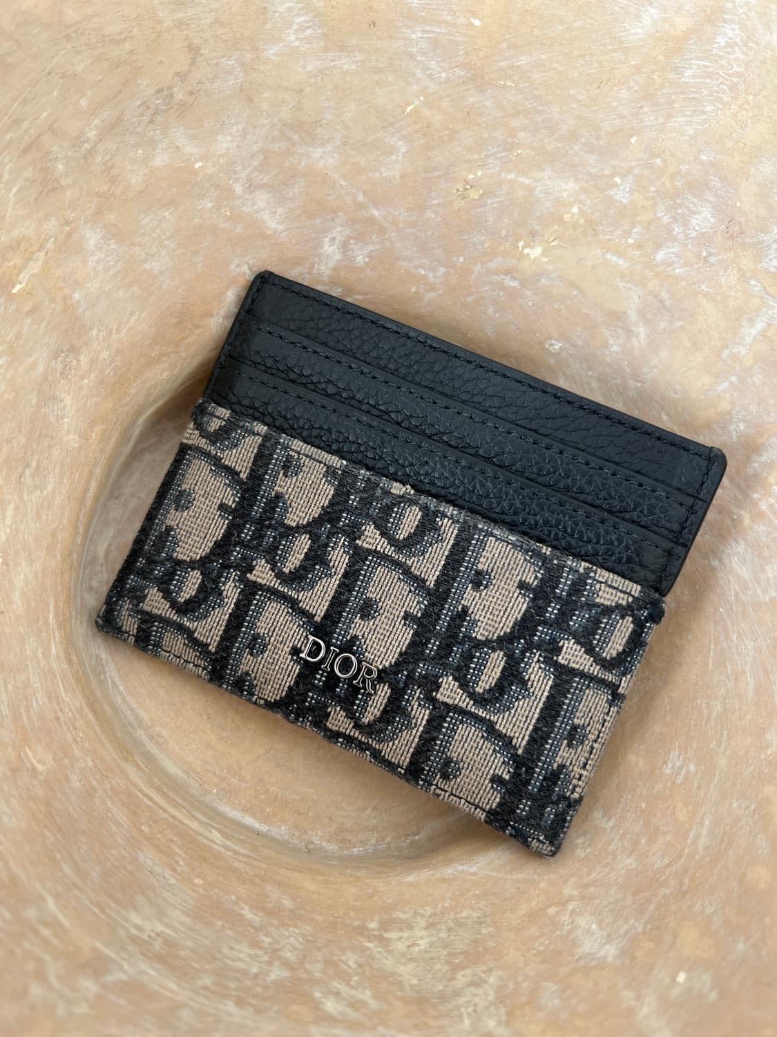 디올 오블리크 자카드 카드 지갑 상품이미지2