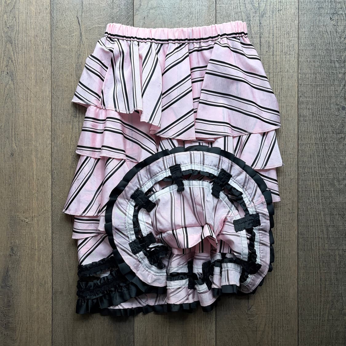 Floral Jacquard Lace Interruption Skirt  상품이미지7