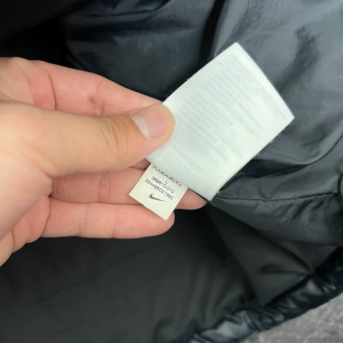 나이키 스우시 AIG 맨체스터 유나이티드 점퍼 자켓 블랙 상품이미지6