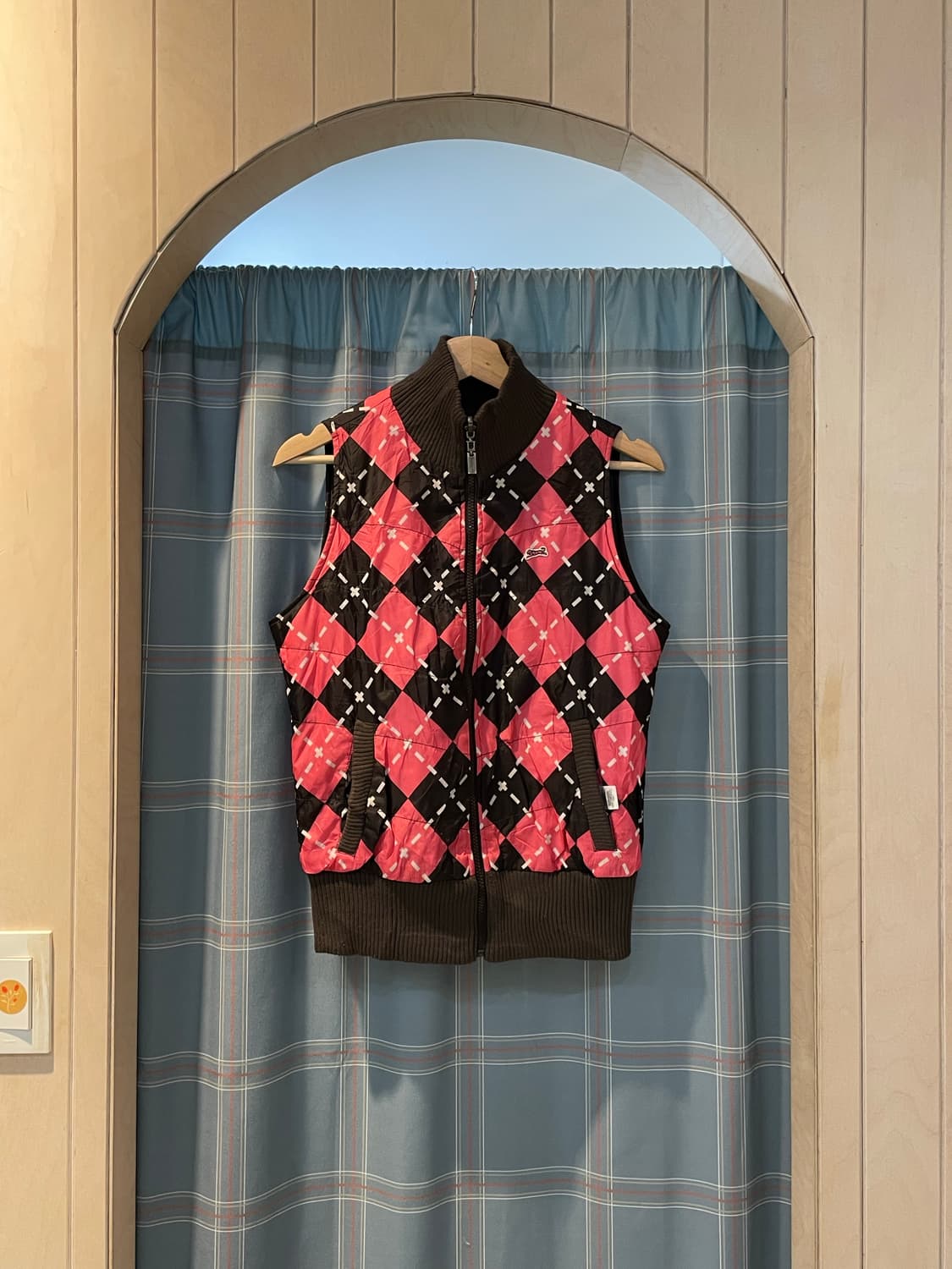 빈티지 웨스턴 키치 y2k 리버시블 조끼 상품이미지6