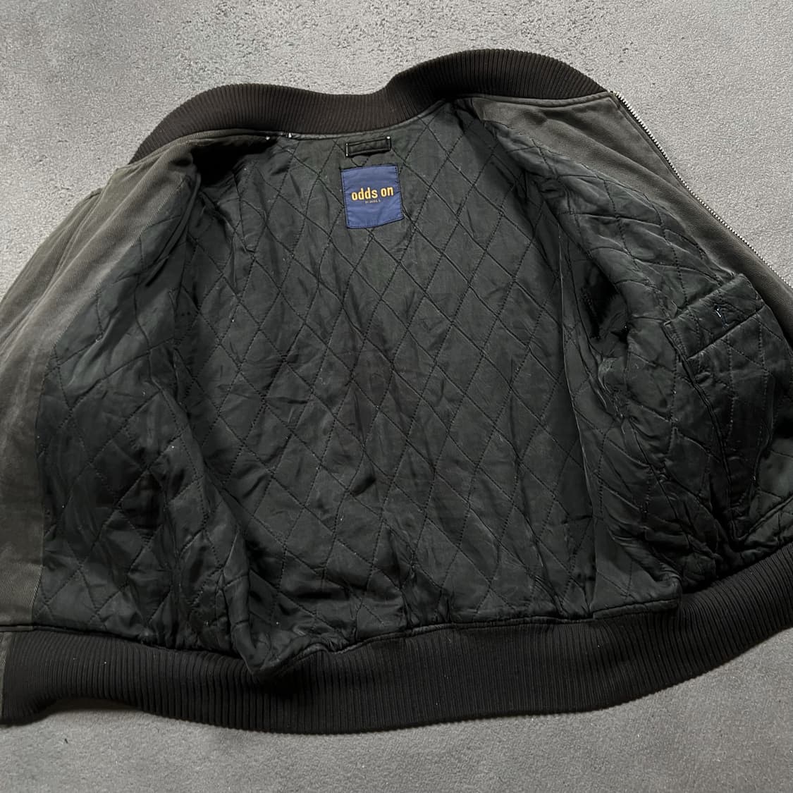 80's 이세이 미야케 ODDS ON by Akira O 봄버 자켓 상품이미지6