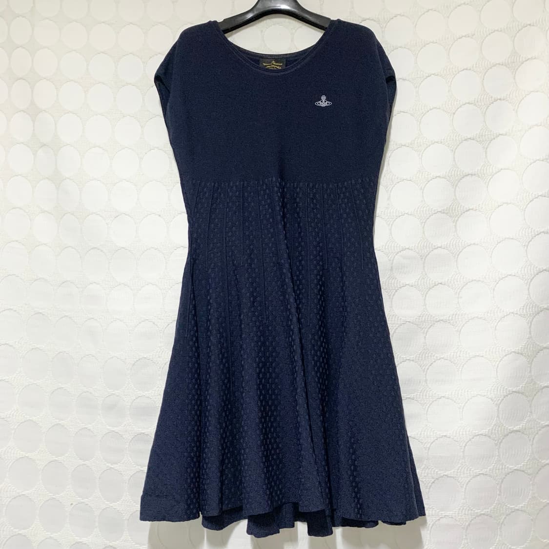 비비안 웨스트우드 네이비 니트 발레 원피스 상품이미지4