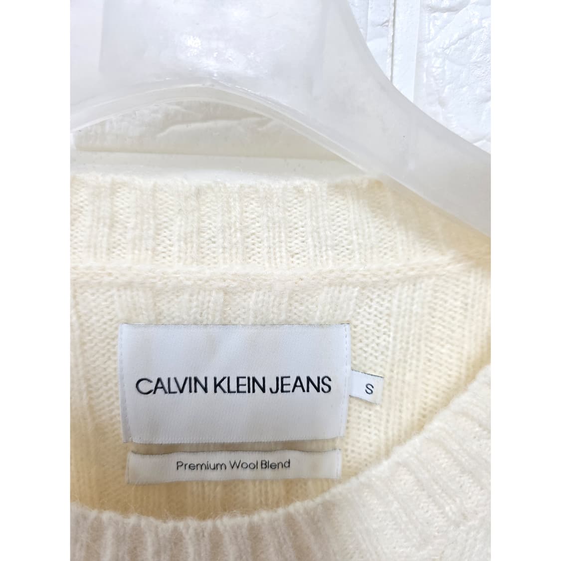 택포_ CK 캘빈클라인 진스 울 블렌드 니트 S 상품이미지2