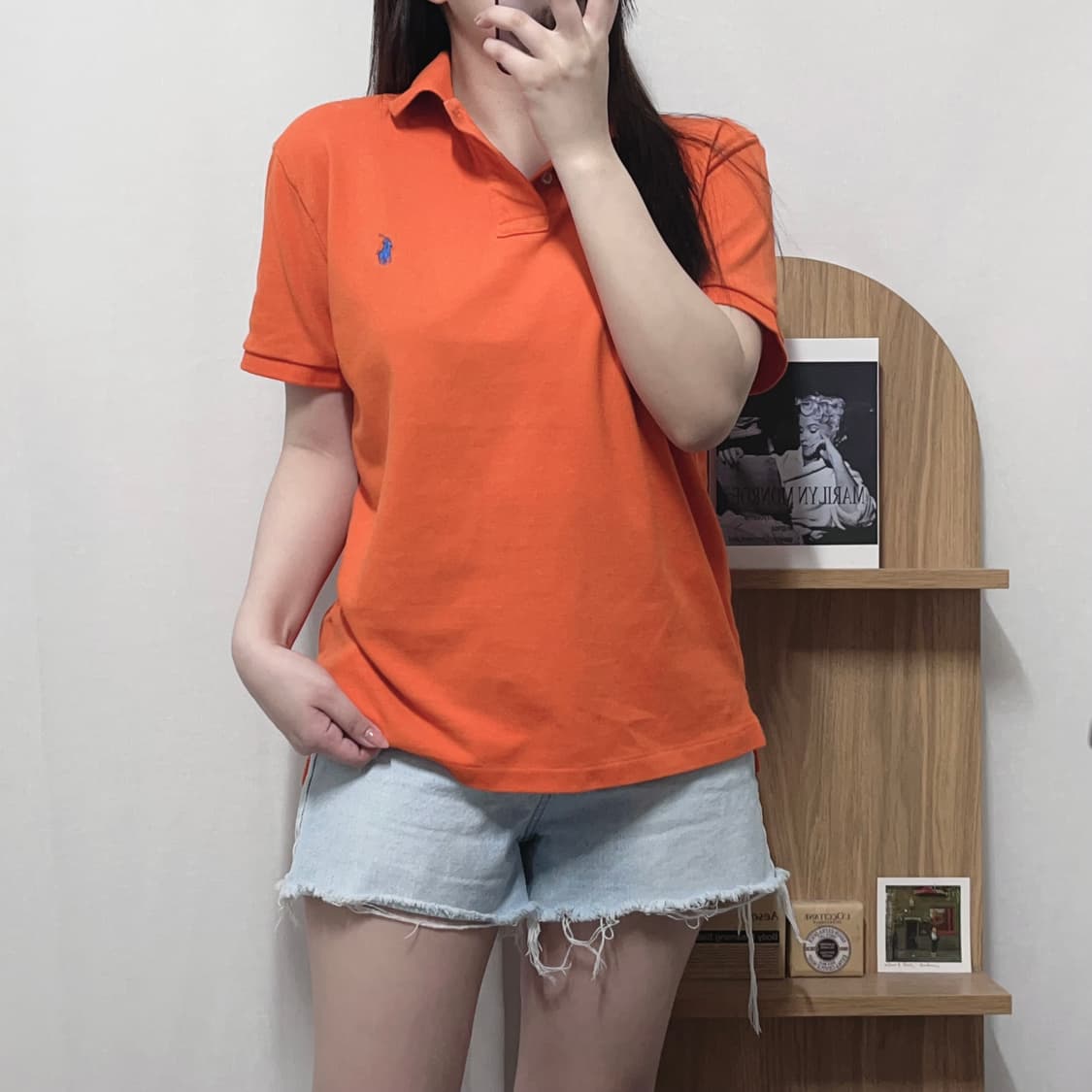 [정품] 폴로 당근 / 소라포니 반팔카라티 [ M ] 상품이미지1