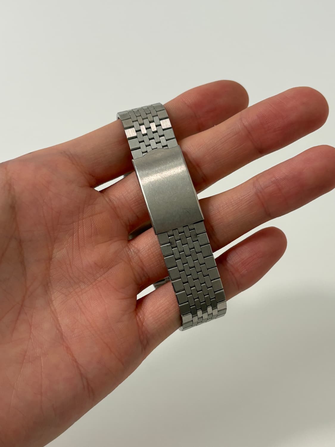 80s metalic blue dial square quartz 상품이미지9