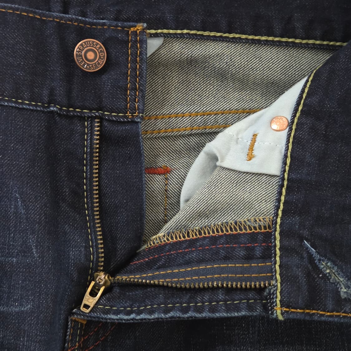 리바이스 523 진청 데님팬츠 32/32 상품이미지5