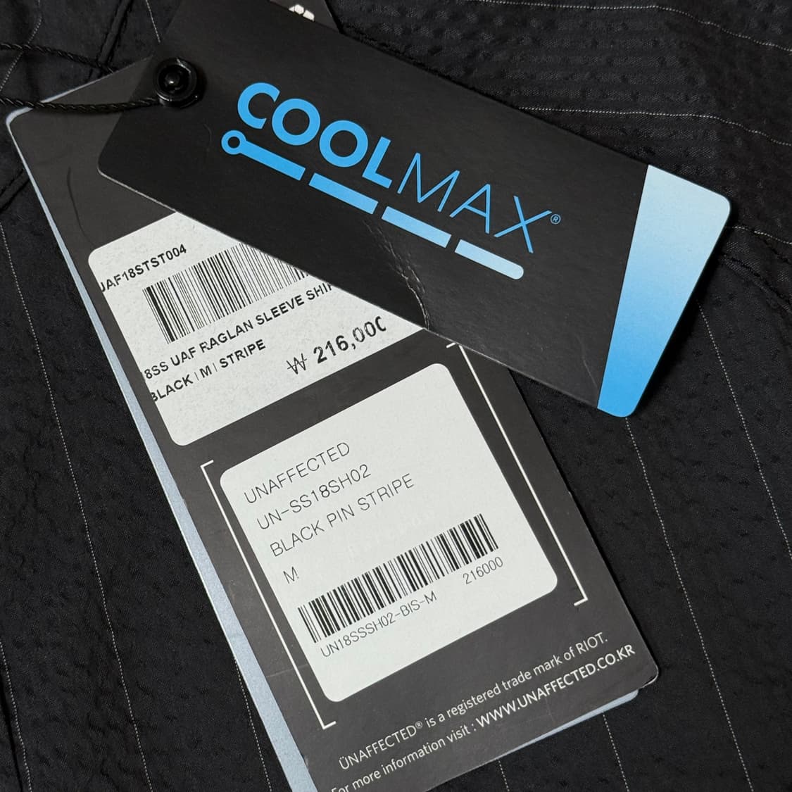 [정가 21만원 새상품] Unaffected 언어펙티트 스트라이프 셔츠 상품이미지5