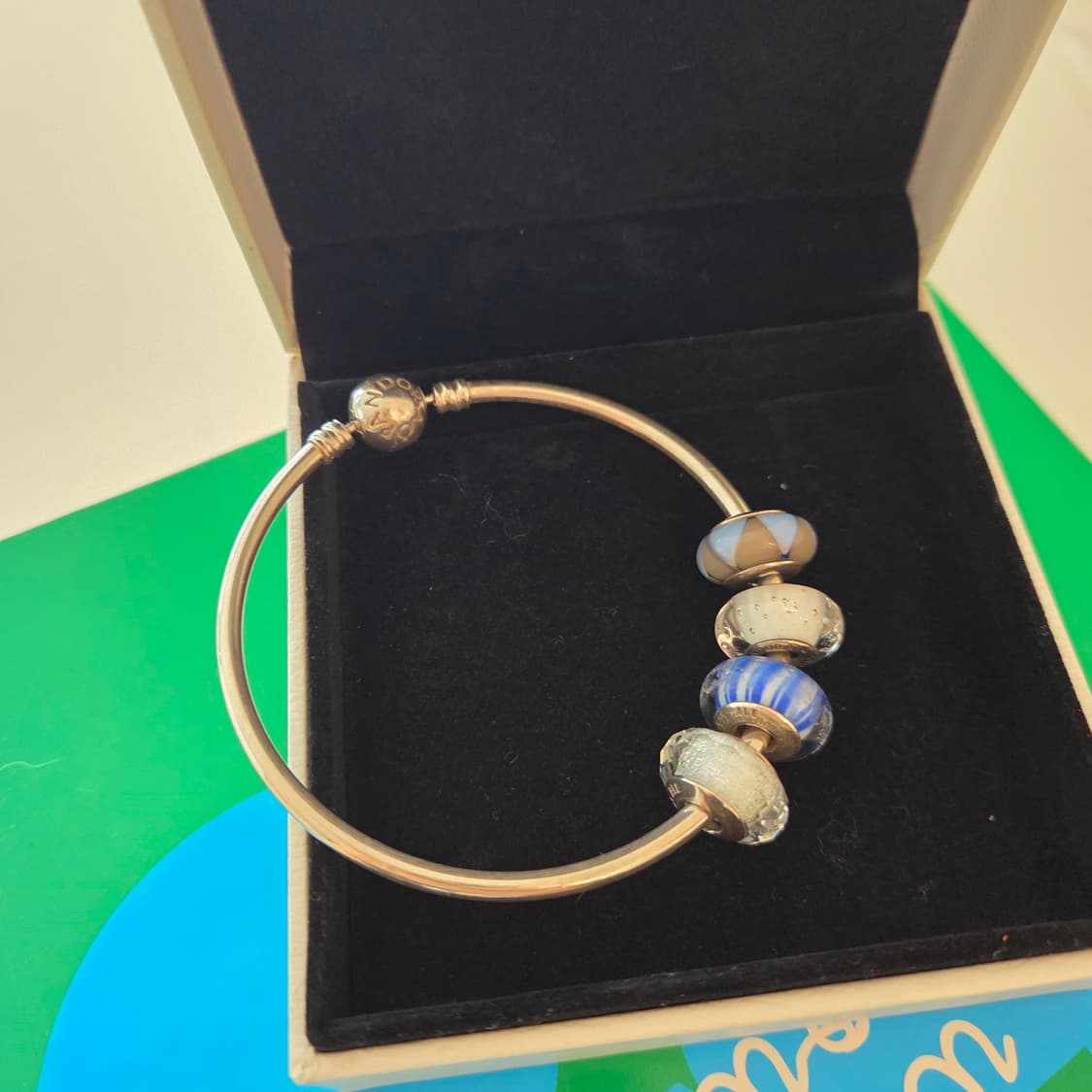 PANDORA 판도라 정품 뱅글팔찌 참포함 세트판매 실버뱅글 상품이미지3