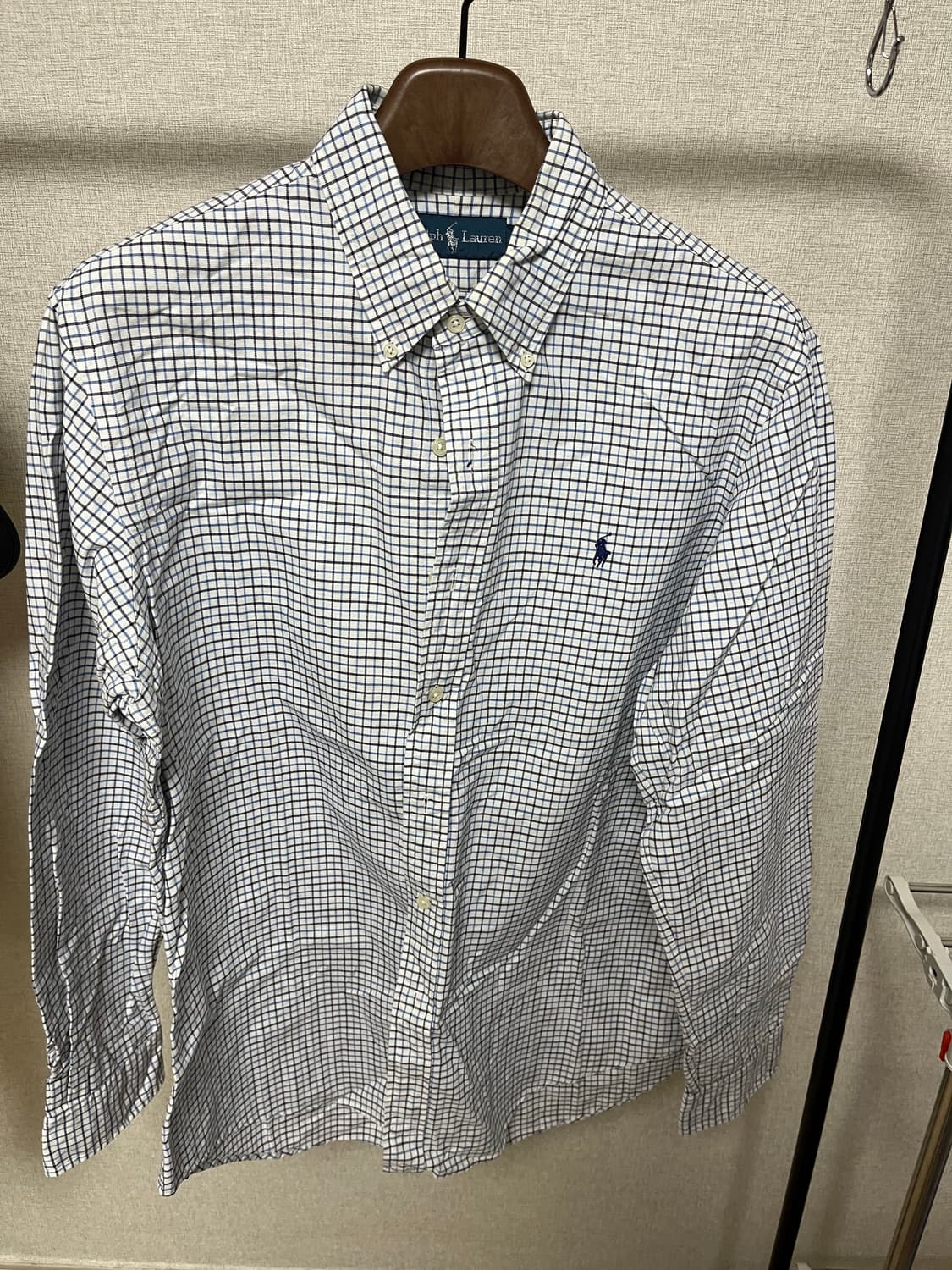 폴로 옥스포드 체크 셔츠 상품이미지1