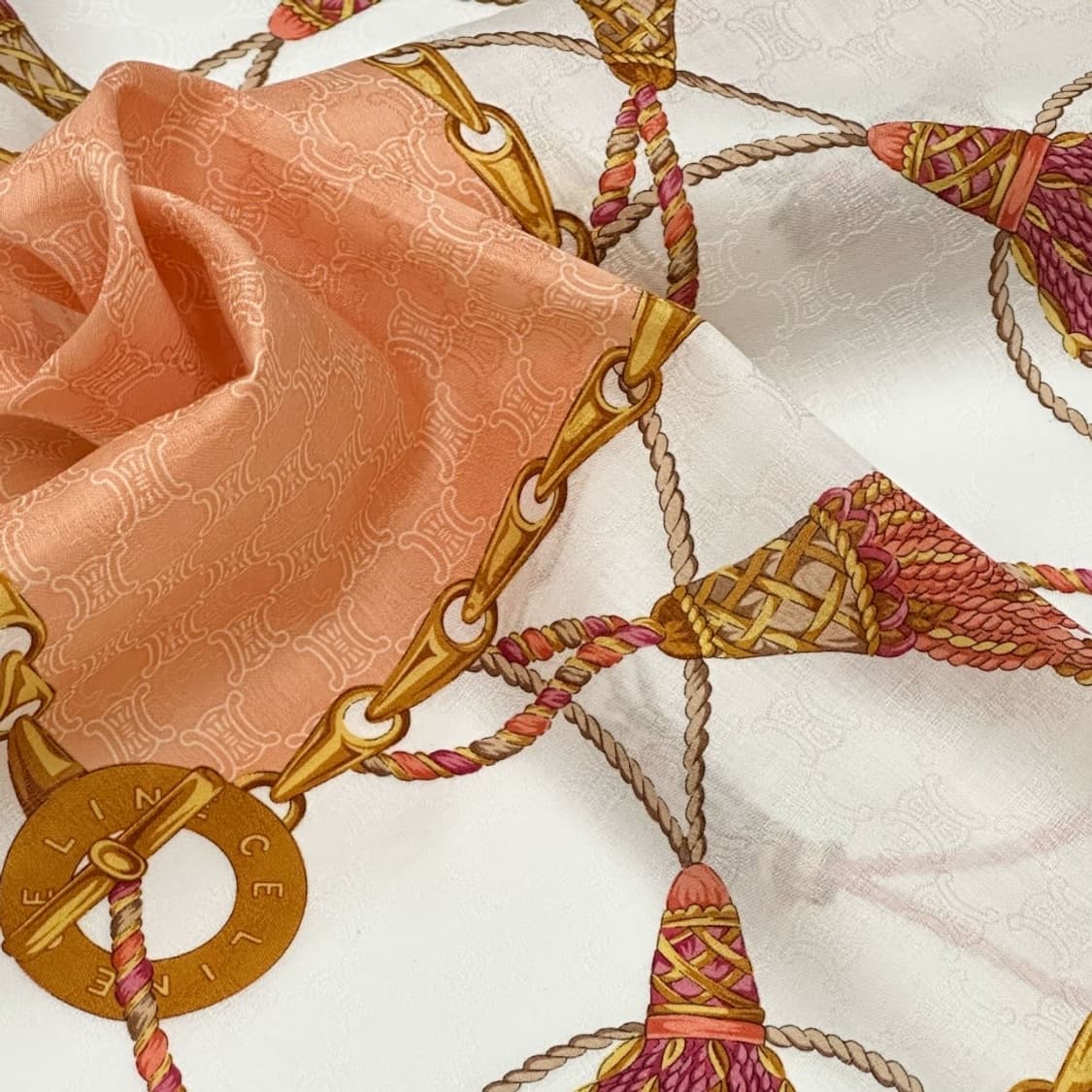 (새상품) celine / 셀린느 쁘띠스카프 손수건 상품이미지2