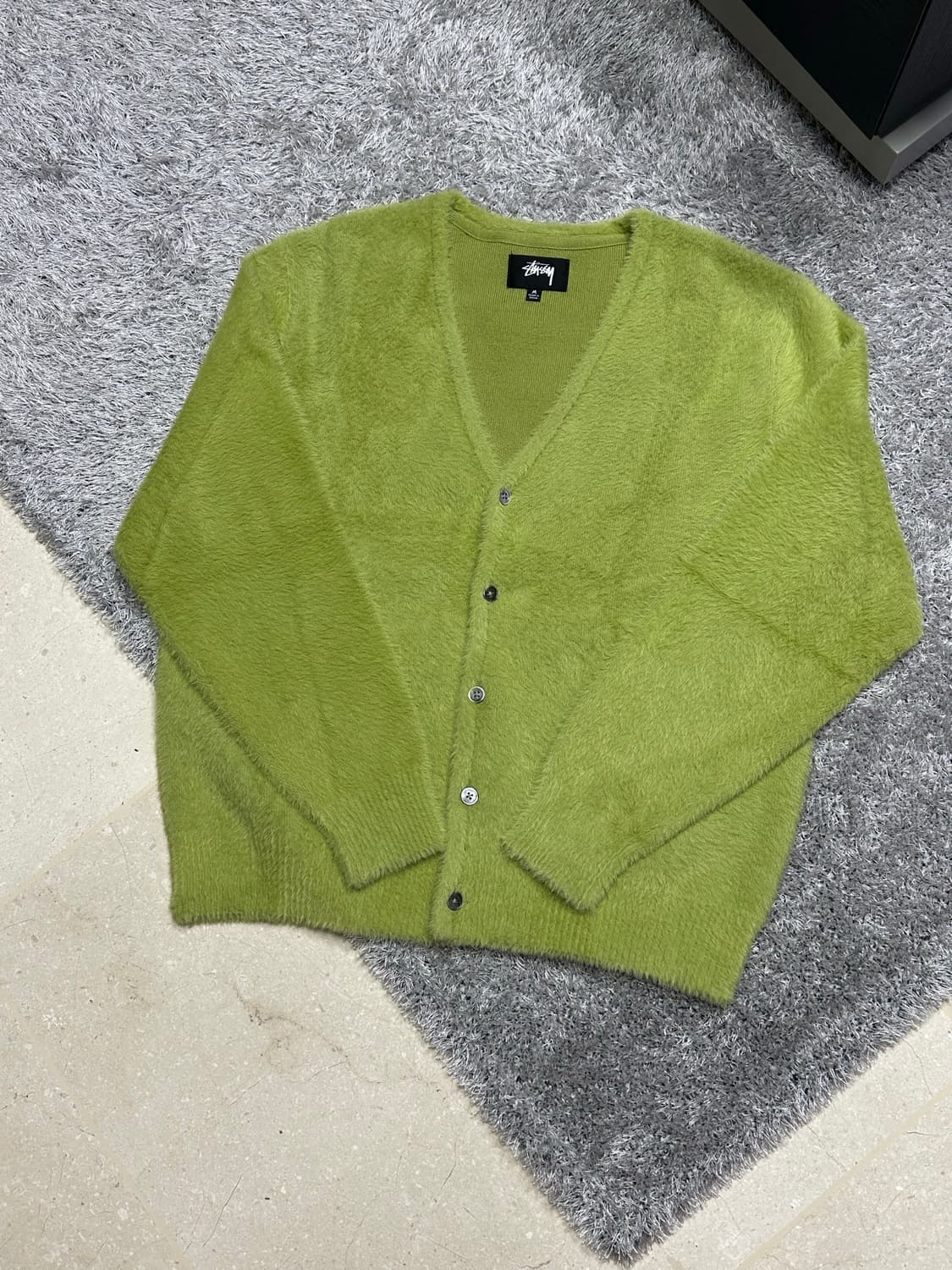 스투시 쉐기독 가디건 m사이즈 팝니다 상품이미지1