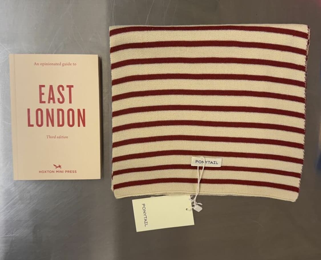 [새상품] Ponytail Sempe Knit Scarf 상품이미지3