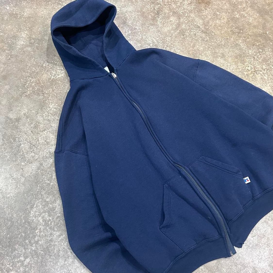 러셀 애슬레틱 후드집업 네이비 상품이미지3