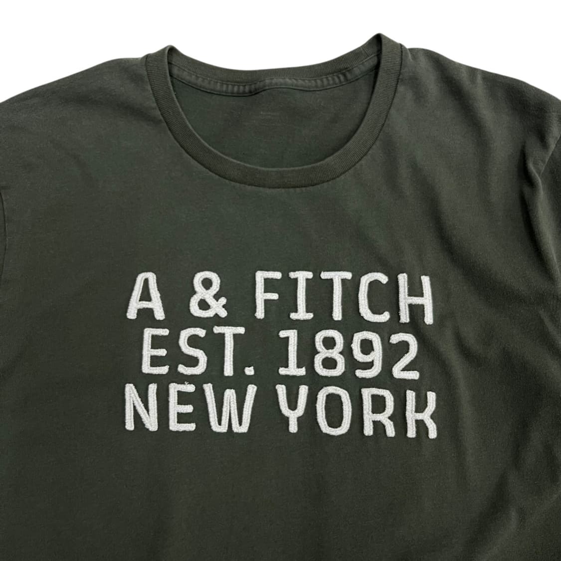 아베크롬비 패치 카키 반팔 상품이미지4