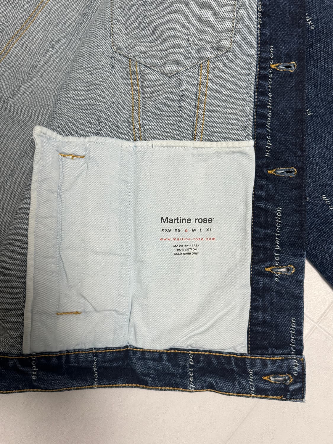 마틴로즈 데님 자켓 판매합니다 상품이미지6