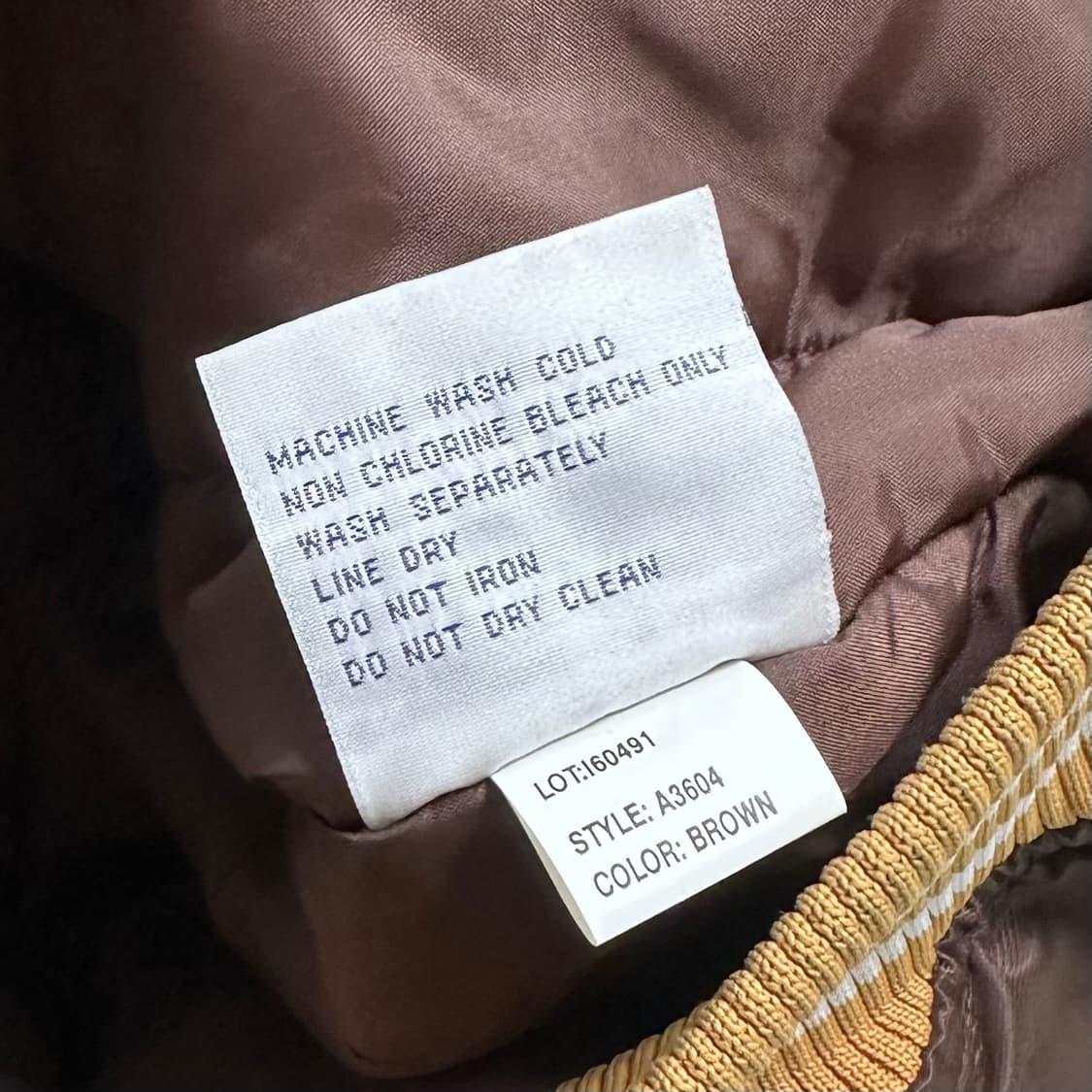 마제스틱 양키즈 브라운 스타디움 자켓 상품이미지9