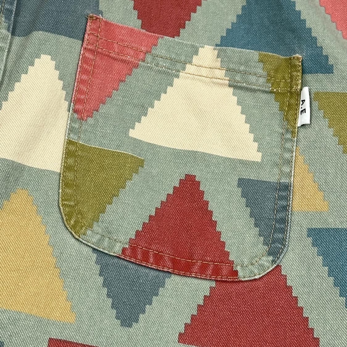 VTG 빈티지 헤비 코튼 체크 셔츠 (실측 L) 상품이미지3