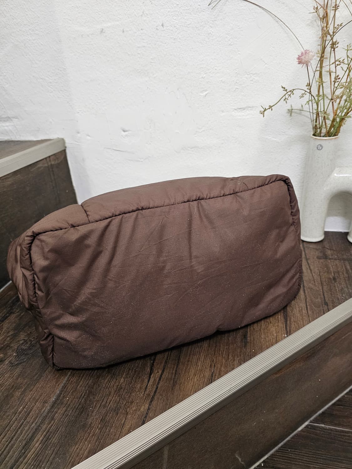 Japan 초코브라운 패딩 크로스백 상품이미지5