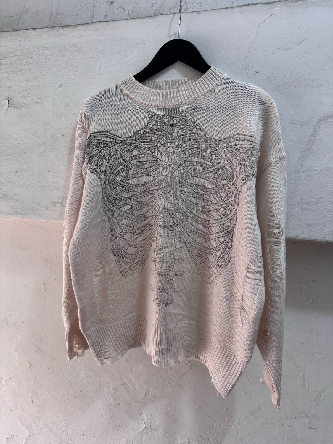 Dirally 본 그런지 니트  상품이미지1