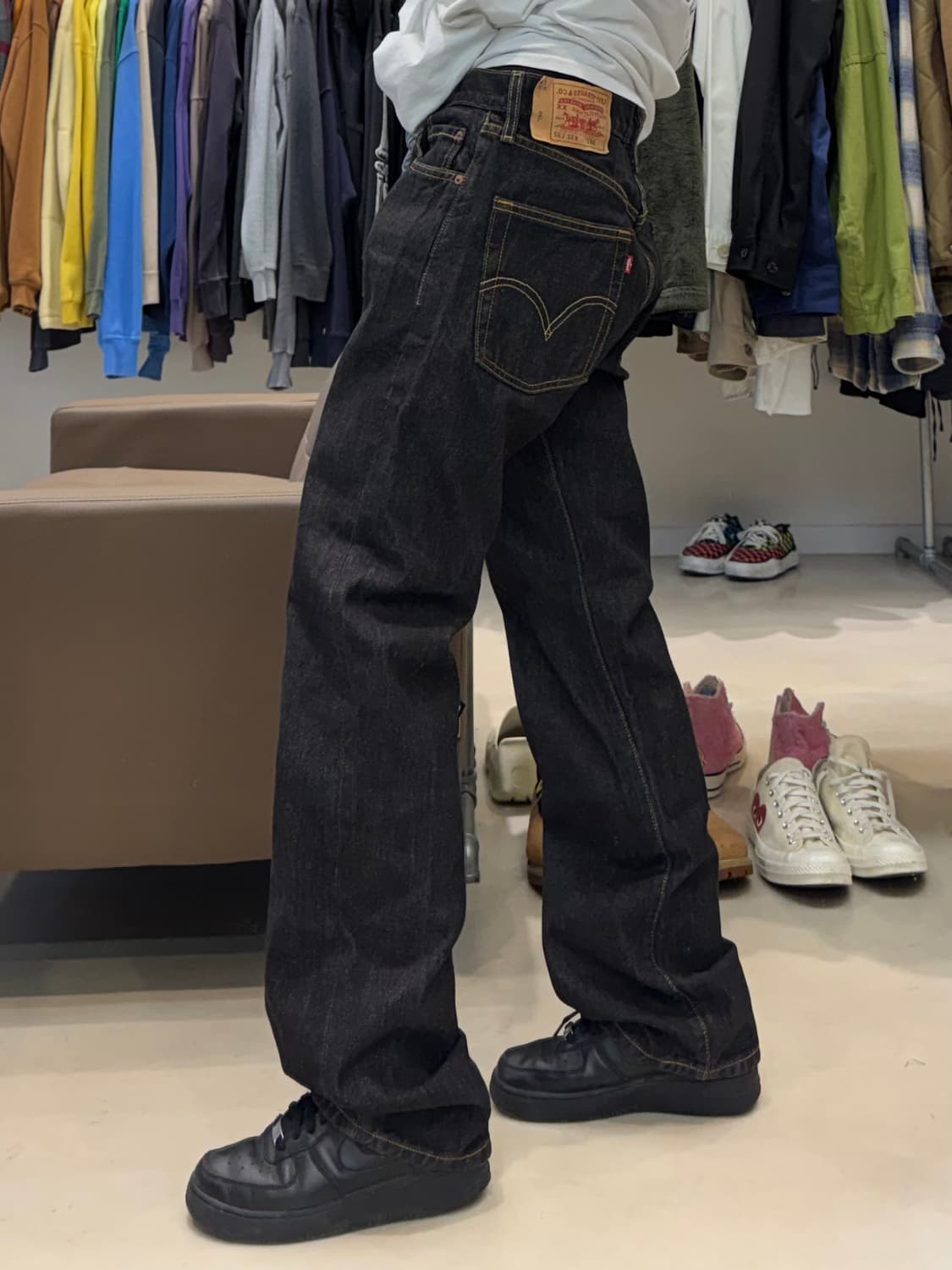 리바이스 501 버튼플라이 데님 팬츠 상품이미지7